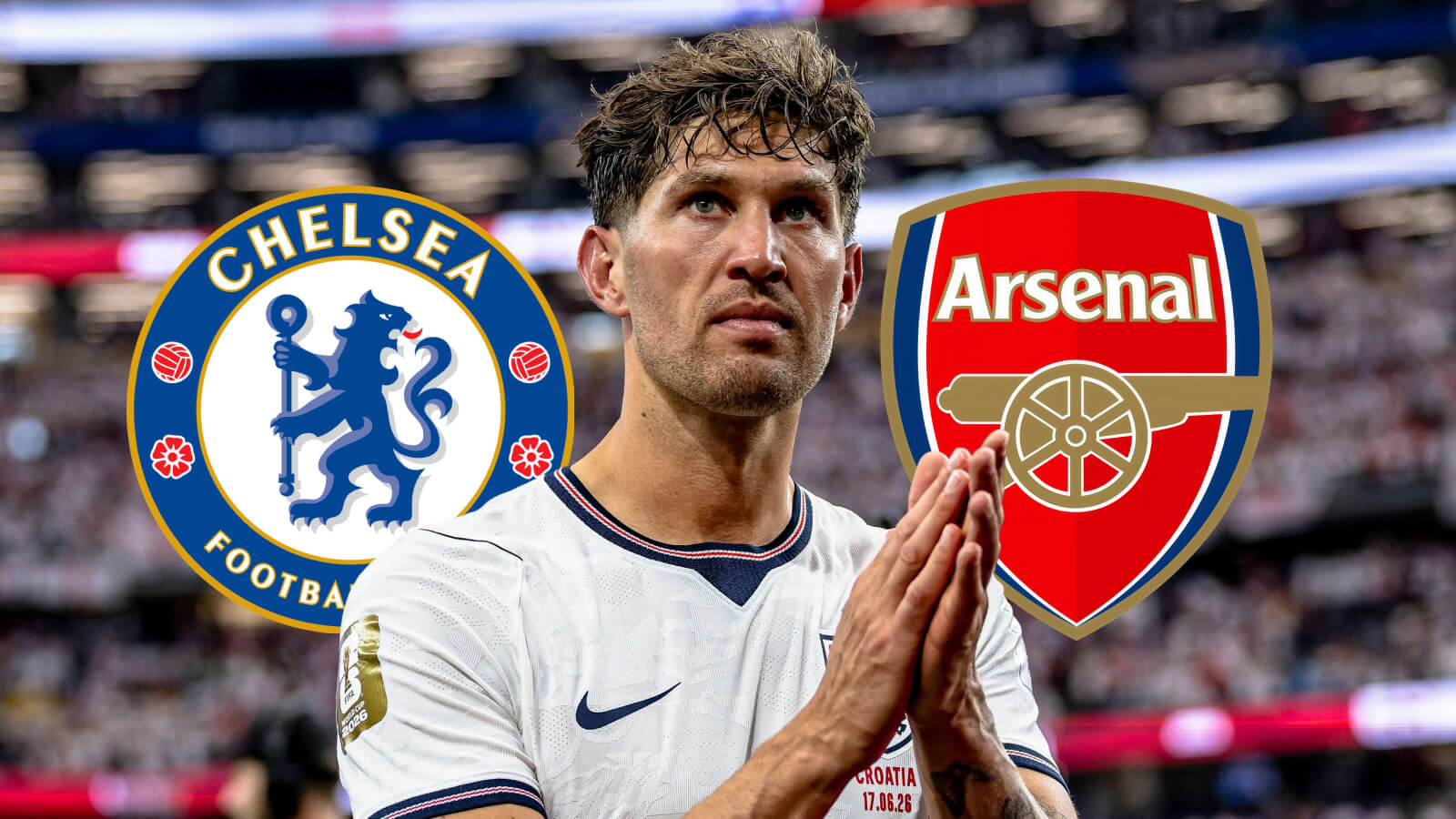 Advantage Arsenal as Chelsea battle for shock John Stones signing