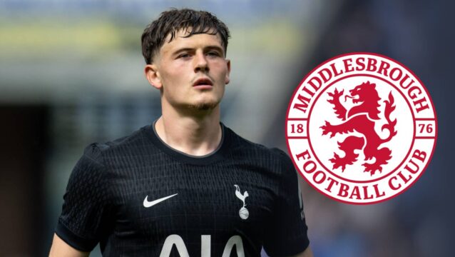 Tottenham star Will Lankshear is heading to Middlesbrough
