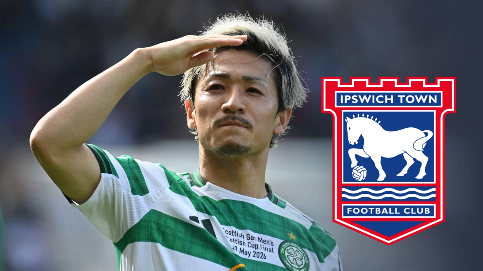 Celtic's Daizen Maeda is Ipswich bound