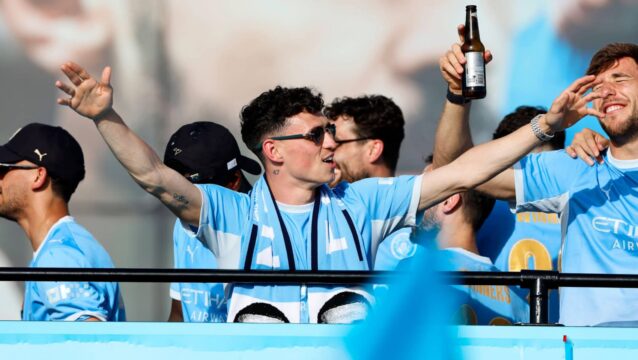 Man City attacker Phil Foden