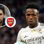 Arsenal prepare record-breaking offer to sign Vinicius Junior after Mikel Arteta gets involved
