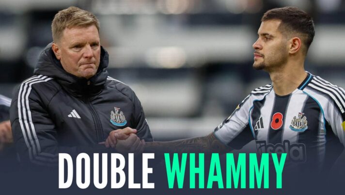 Bruno Guimaraes is expected to join Eddie Howe in leaving Newcastle in a huge 'double whammy'