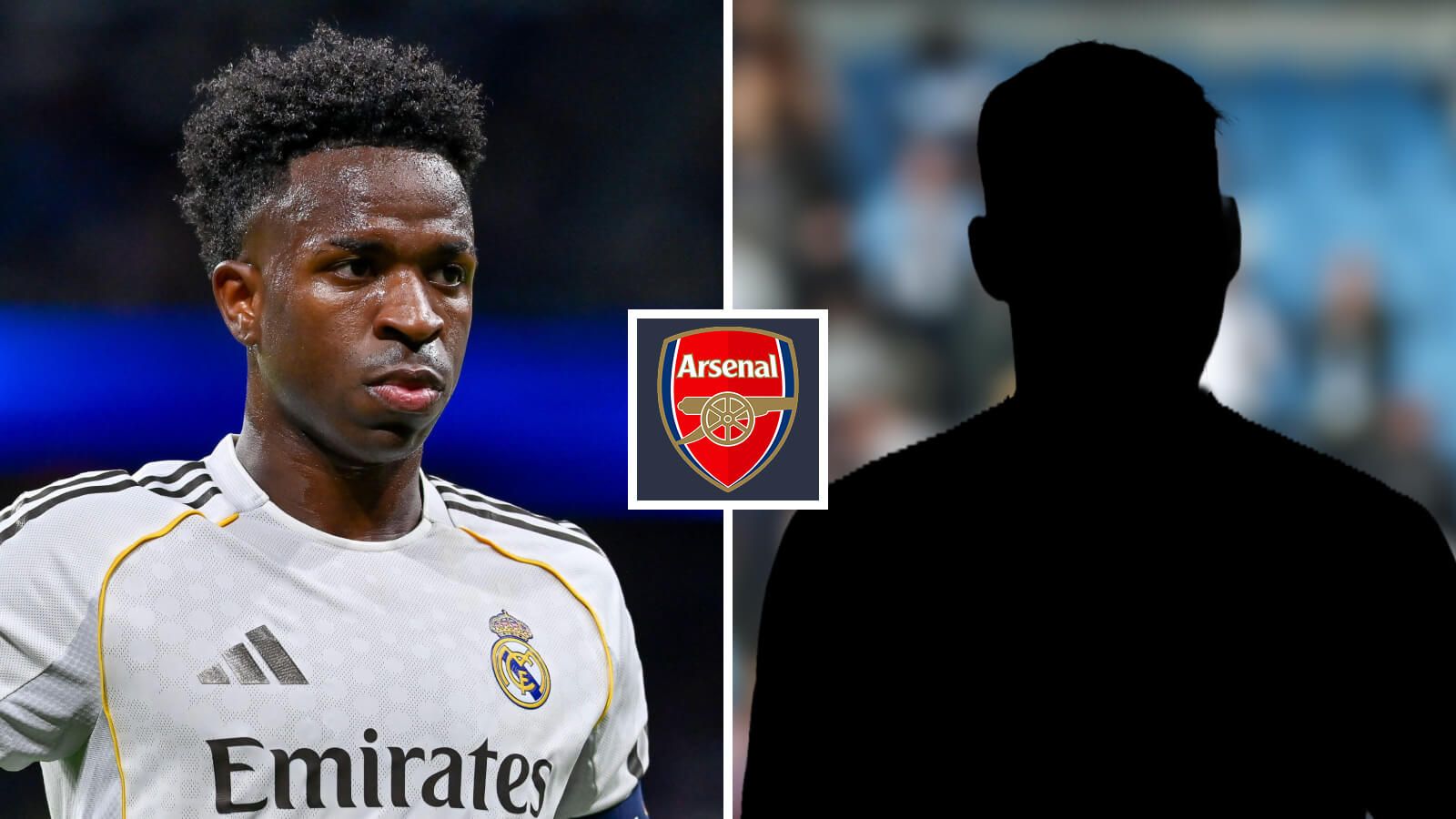 Vinicius Junior is linked with Arsenal.