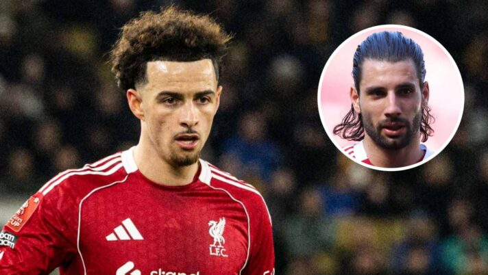 Liverpool stars Curtis Jones and Dominik Szoboszlai