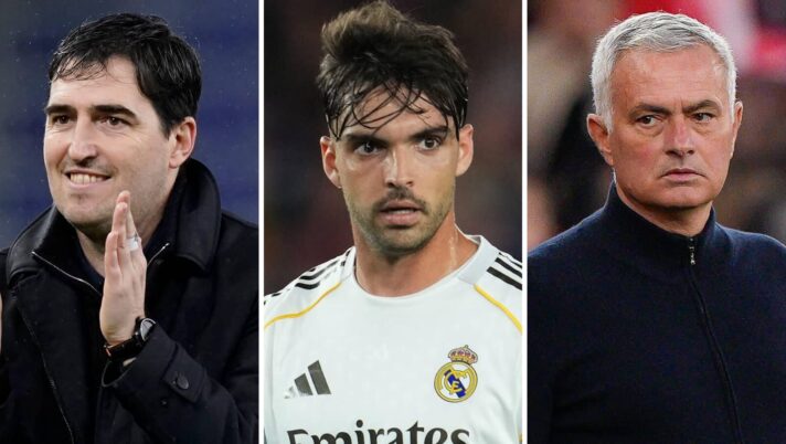 Andoni Iraola, Raul Asencio, Jose Mourinho