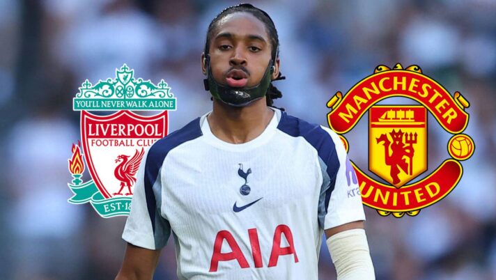 Liverpool badge, Tottenham Hotspur badge and Manchester United badge - copyright TEAMtalk