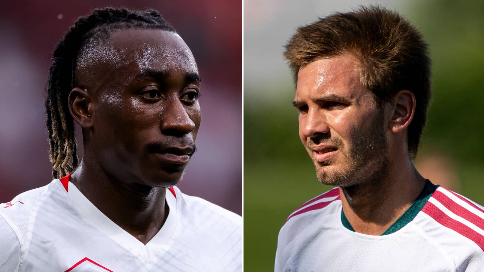 Yan Diomande and Franco Mastantuono