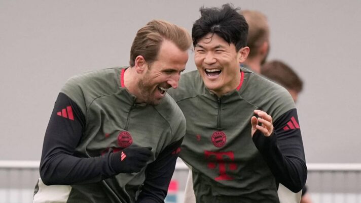 Bayern Munich stars Harry Kane and Kim Min-jae