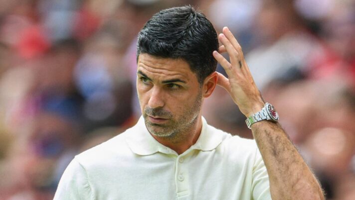 Arsenal manager Mikel Arteta