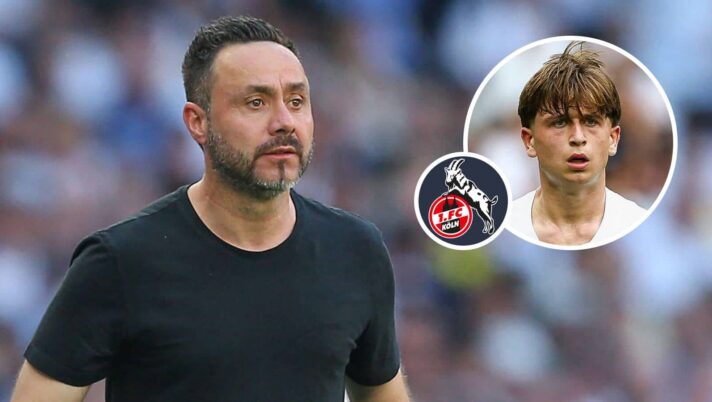 Roberto De Zerbi, Mikey Moore Tottenham