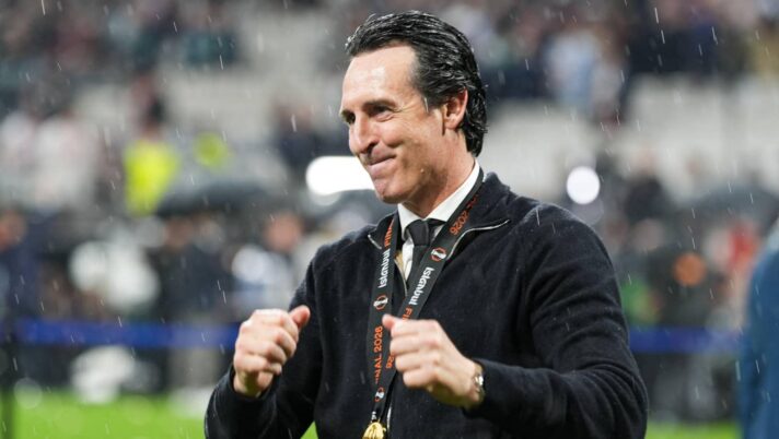 Aston Villa manager Unai Emery