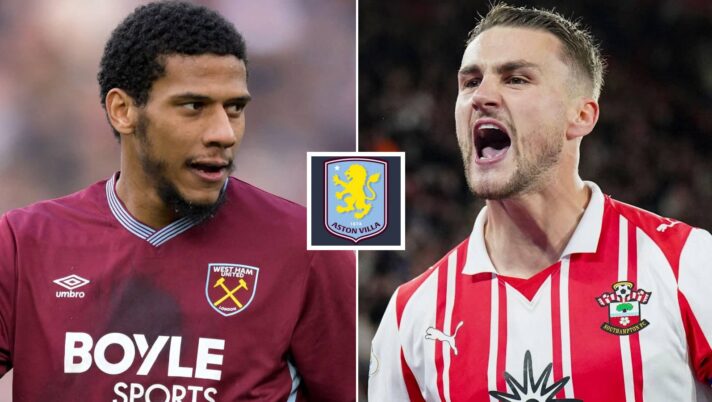Jean-Clair Todibo, Taylor Harwood-Bellis, Aston Villa