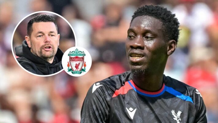 Crystal boss Pierre Sage, inset, has made it clear he wants to keep Ismaila Sarr
