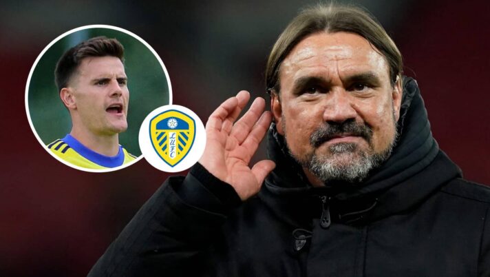 Leeds boss Daniel Farke hopes to make Michael Zetterer, inset next to the Leeds United badge, summer signing number five