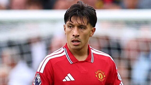 Man Utd defender Lisandro Martinez