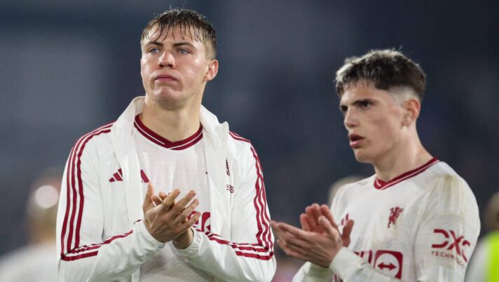 Former Man Utd stars Rasmus Hojlund and Alejandro Garnacho