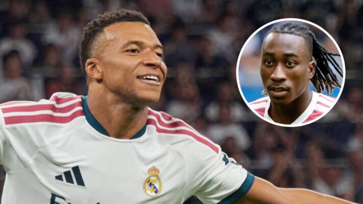 Real Madrid duo Kylian Mbappe and Yan Diomande - copyright TEAMtalk