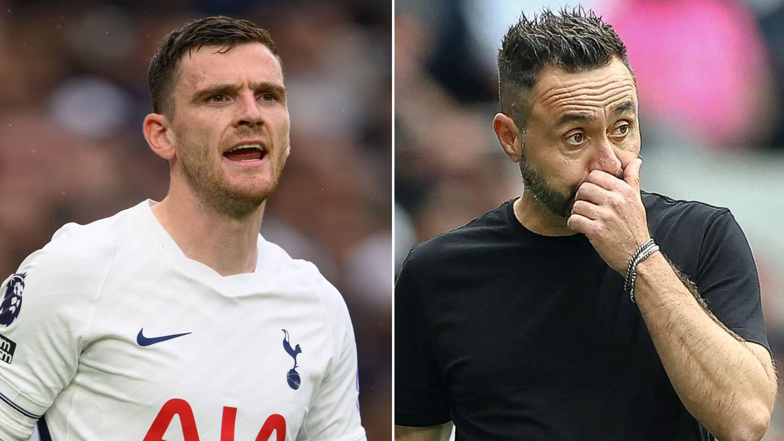 Andy Robertson, Roberto De Zerbi Tottenham