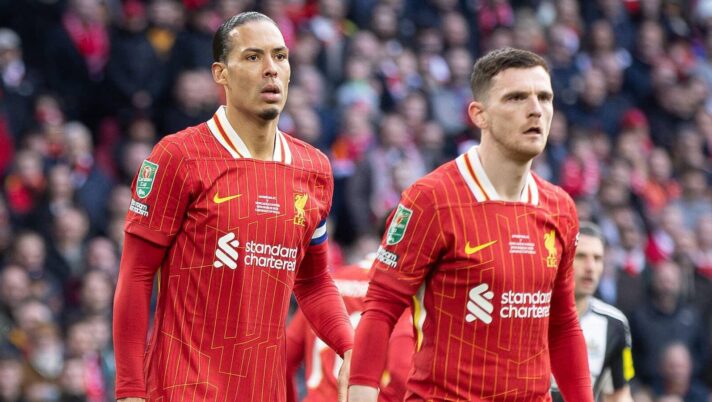 Virgil van Dijk; Andy Robertson at Liverpool