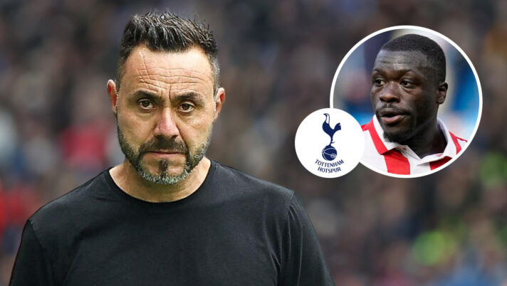 Roberto De Zerbi, Brian Brobbey, Tottenham