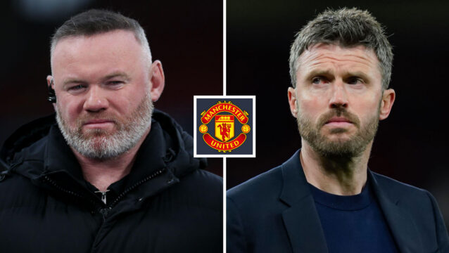 Wayne Rooney, Michael Carrick, Manchester United