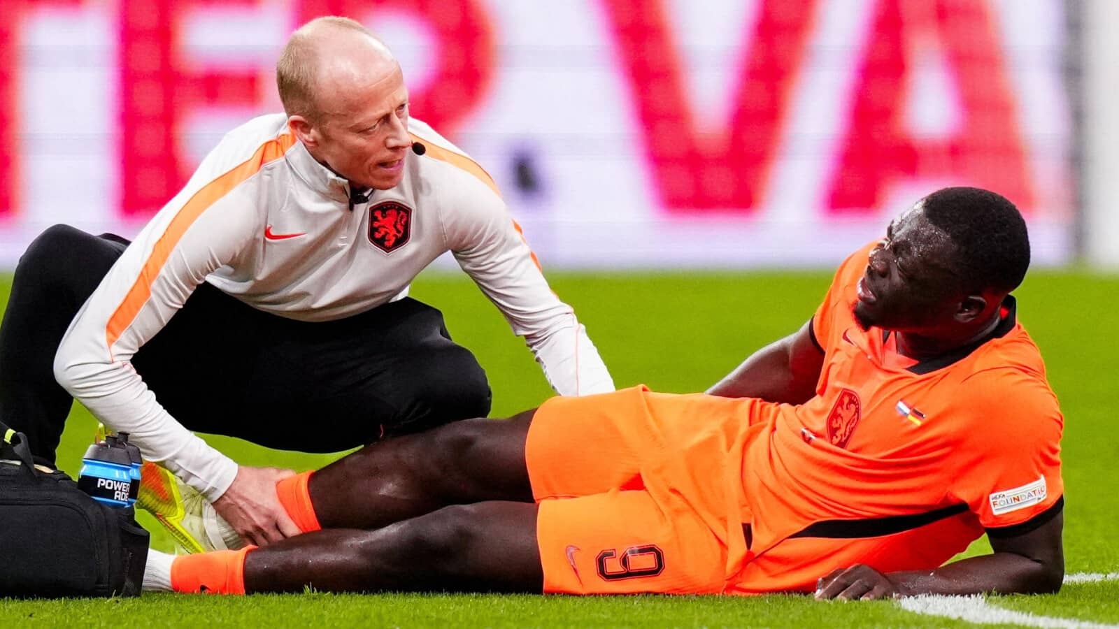 Brian Brobbey injured on Netherlands duty