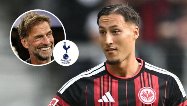 Tottenham target Younes Ebnoutalib and Germany boss Jurgen Klopp