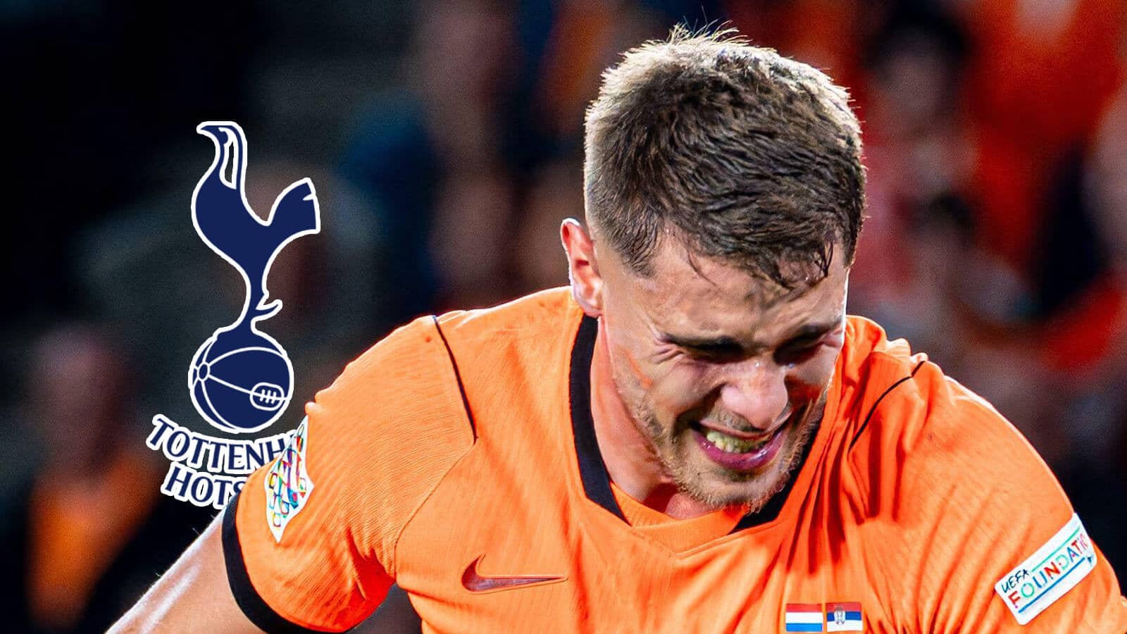 Tottenham handed Van de Ven injury update after suffering freak blow; Porro return news - TEAMtalk