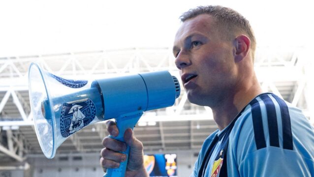 Norwegian forward Kristian Lien