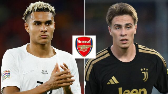 Antonio Nusa, Kenan Yildiz Arsenal targets