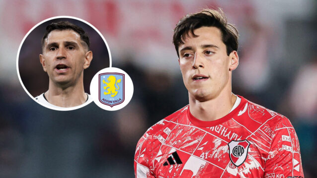Santiago Beltran, Emi Martinez, Aston Villa