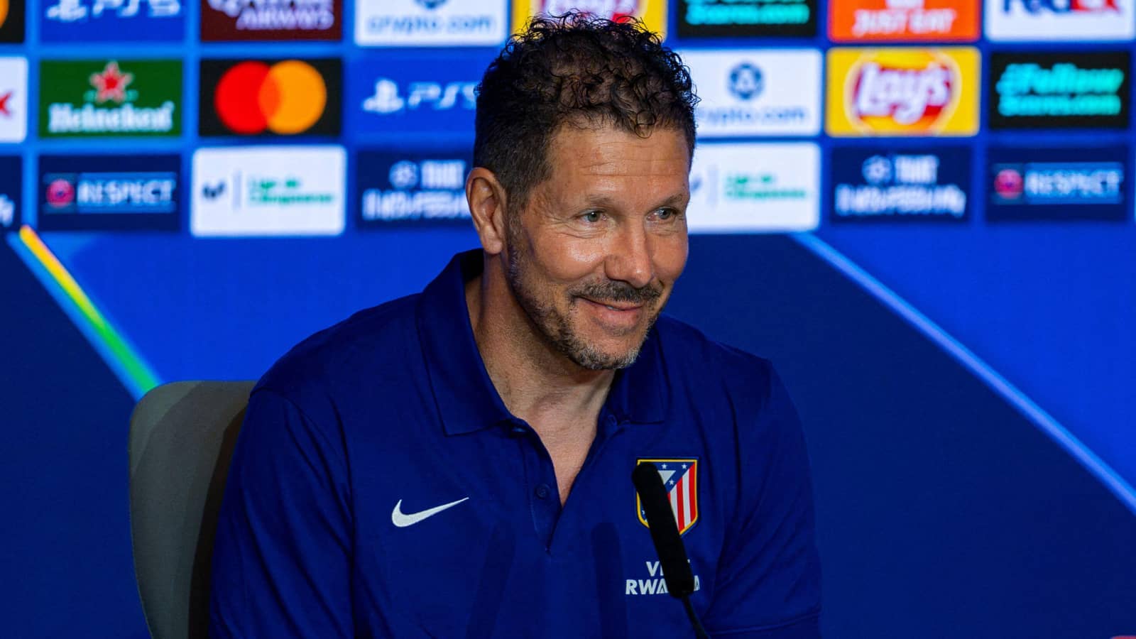 Atletico Madrid manager Diego Simeone