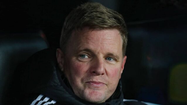 Former Newcastle manager Eddie Howe