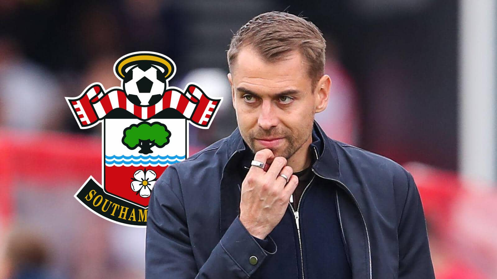 Southampton badge and Tonda Eckert - copyright TEAMtalk