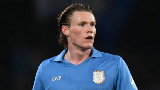 Napoli midfielder Scott McTominay