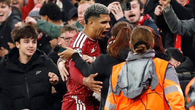 Liverpool loanee Ronald Araujo