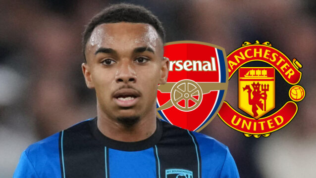 Arsenal and Man Utd are interested in Eli Junior Kroupi