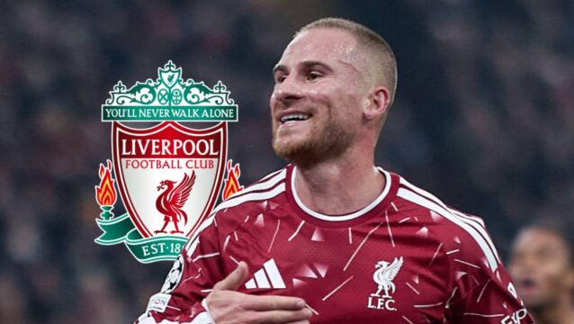 Liverpool midfielder Alexis Mac Allister