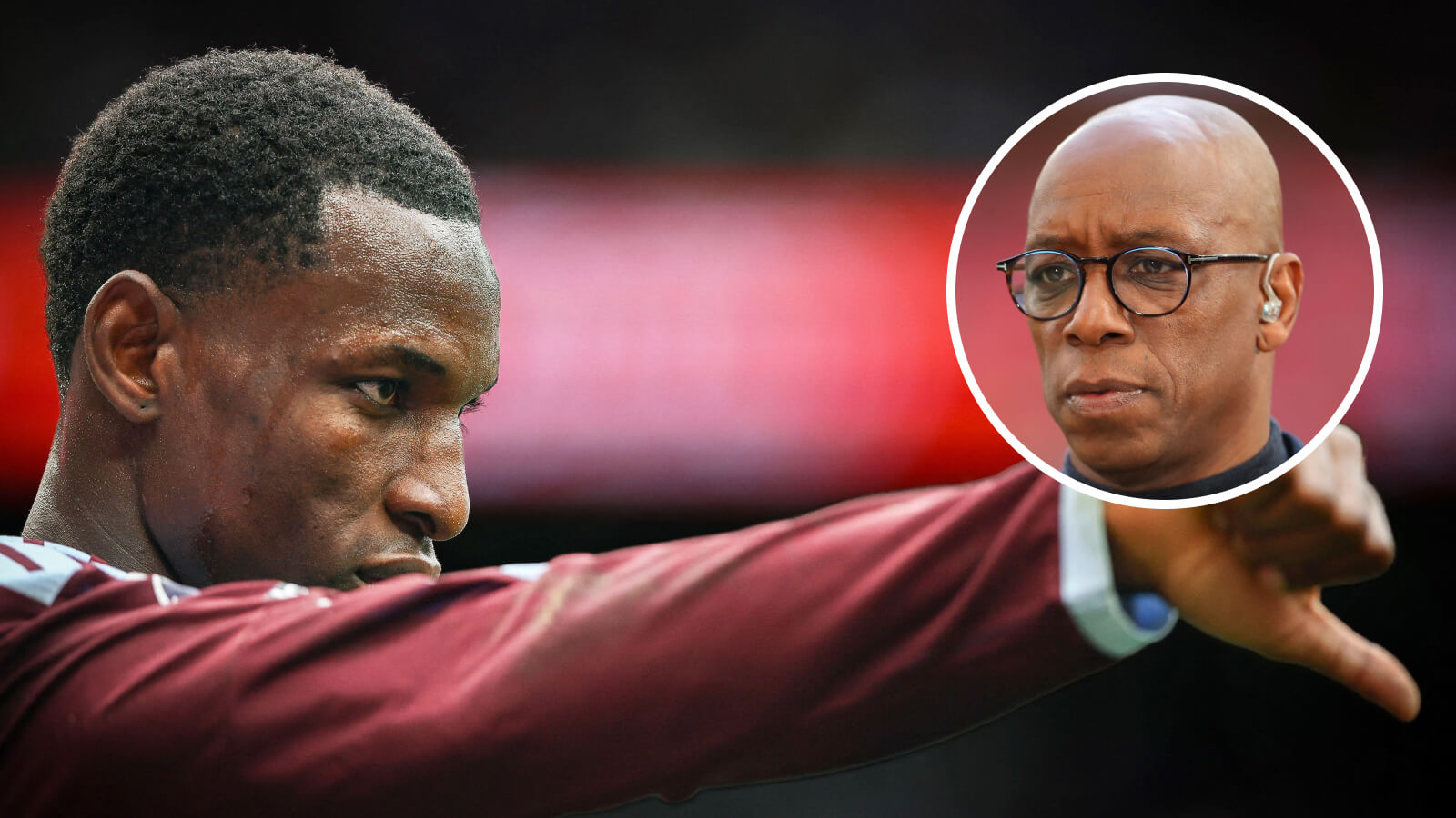 Nicolas Jackson, Aston Villa, Ian Wright